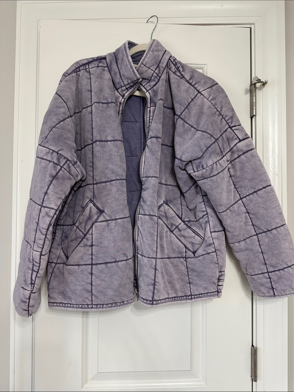 Women’s Forever 21 Lavender Quilted Jacket - Lightweight Cozy Coat